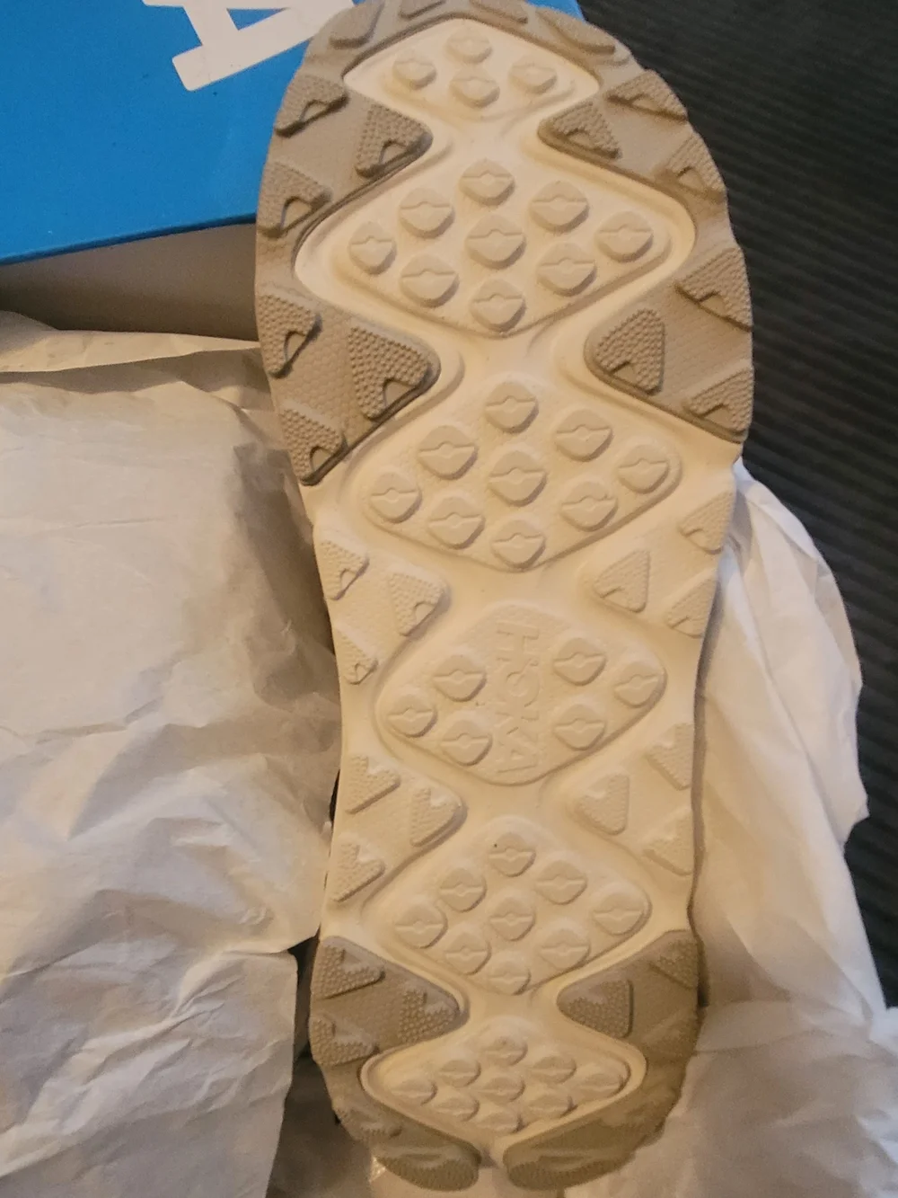 Hoka streamlined sneaker